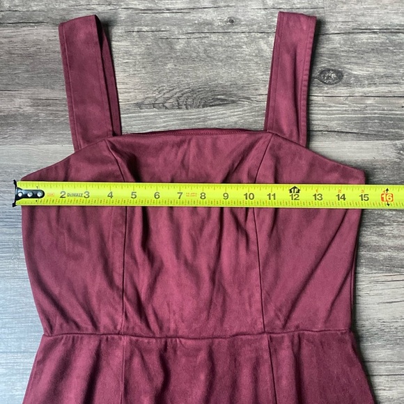 Miami Women’s Deep Red Mini Dress Size M - Picture 4 of 9